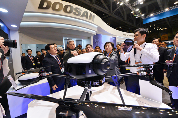 Doosan Drone Unveiling