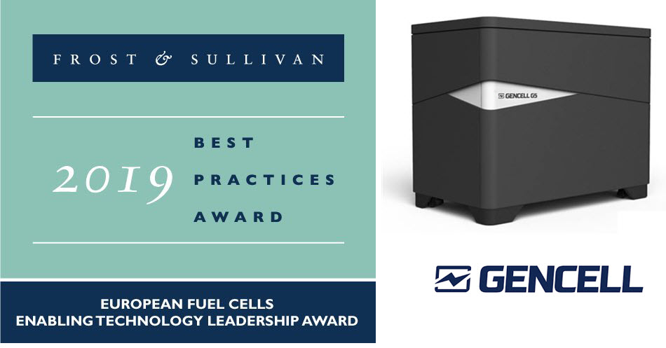 GenCell Award from FrostSullivan