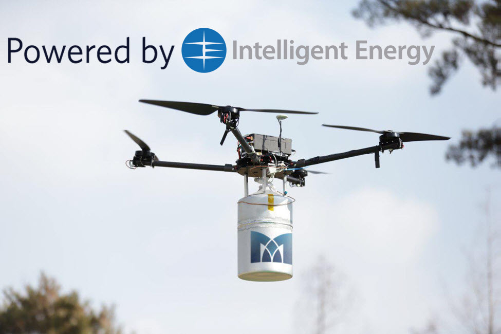 Intelligent Energy Drone Record