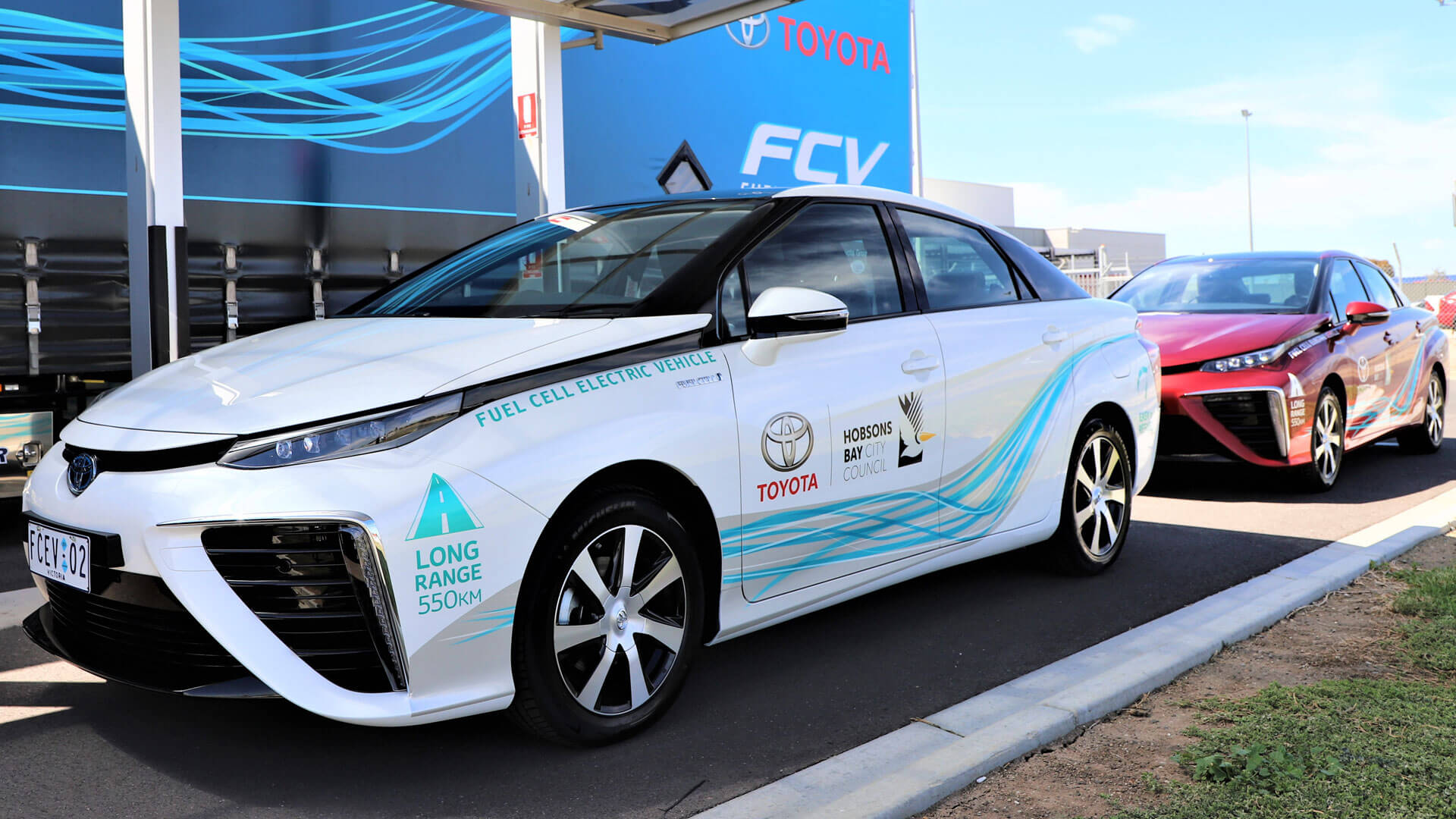 Australia Hydrogen Fuel Cell Mirai Trial 1