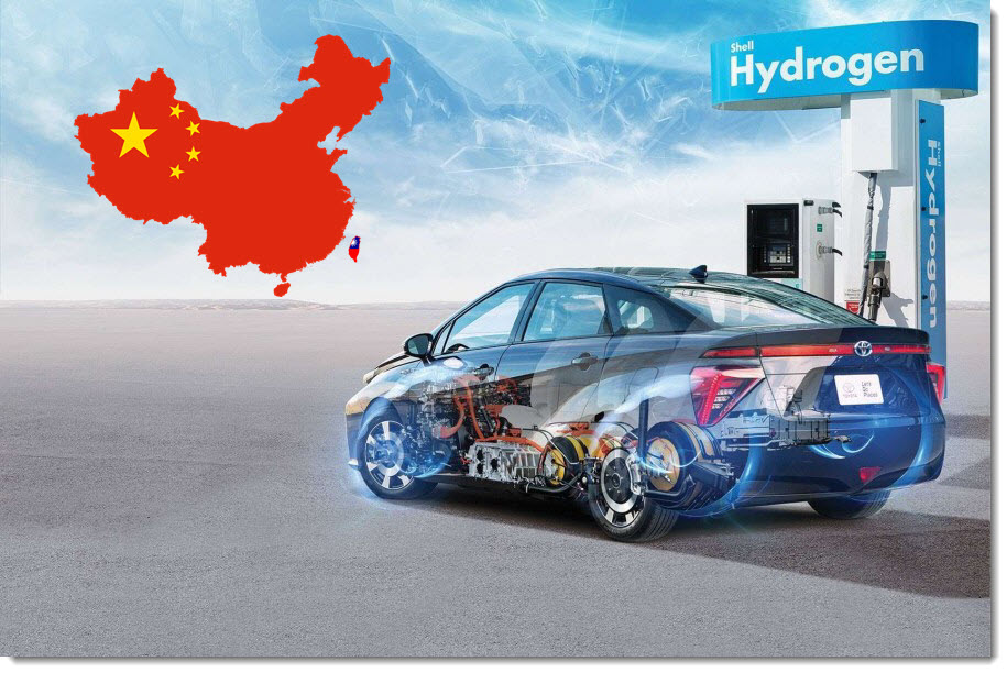 Report: China May Offer Incentives For Hydrogen Fuel Cell Cars Starting