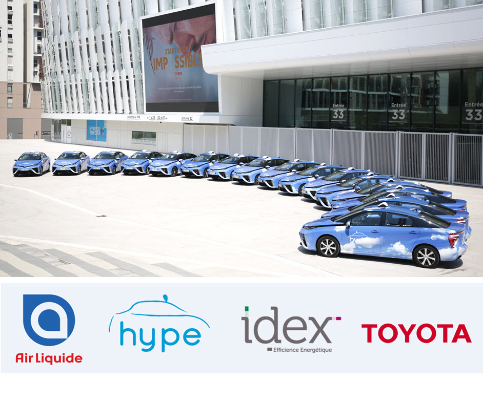 fuel cells works, France: Hydrogen Taxis: Let Yourself Be Transported!