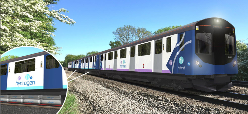 Vivarail Hydrogen Fuel Cell Train