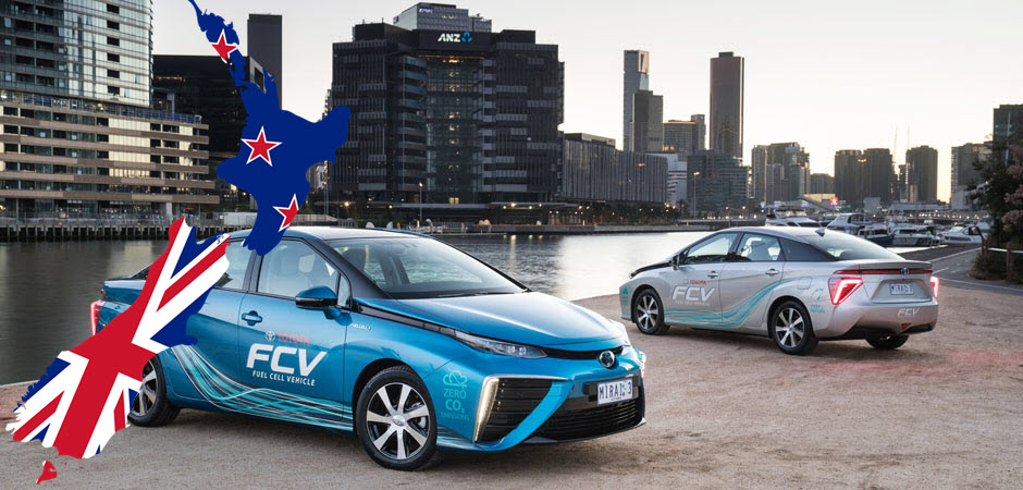 Fuel cells works, hydrogen, New Zealand, toyota