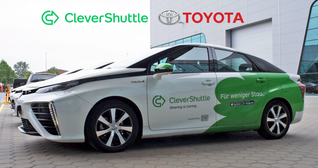 CleverShuttle and Toyota Milestone Main