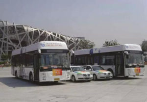 Foton Fuel Cell Buses Olympics 1