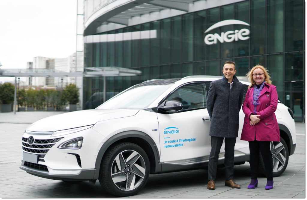 Hyundai Nexo Delivery to Engie 1