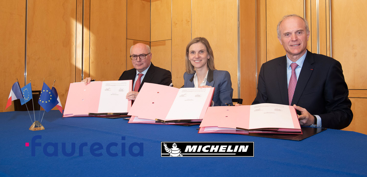 Faurecia and Michelin Create a Global Leader in Hydrogen Mobility 1 JV Michelin Faurecia