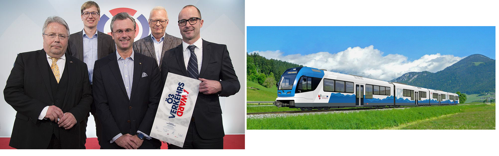 Zillertalbahn Hydrogen Train Award Main