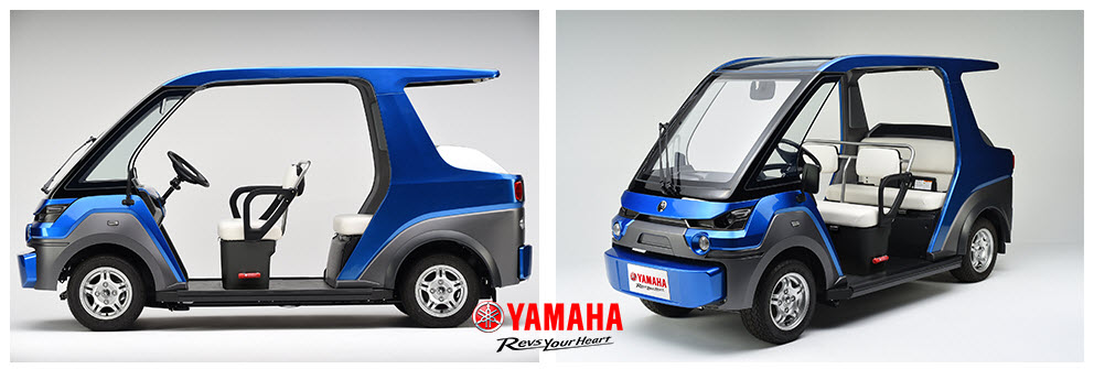 Fuel cell vehicle YG M FC by Yamaha