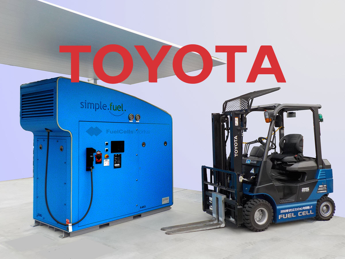 Toyota to use SimpleFuel Hydrogen Station Main