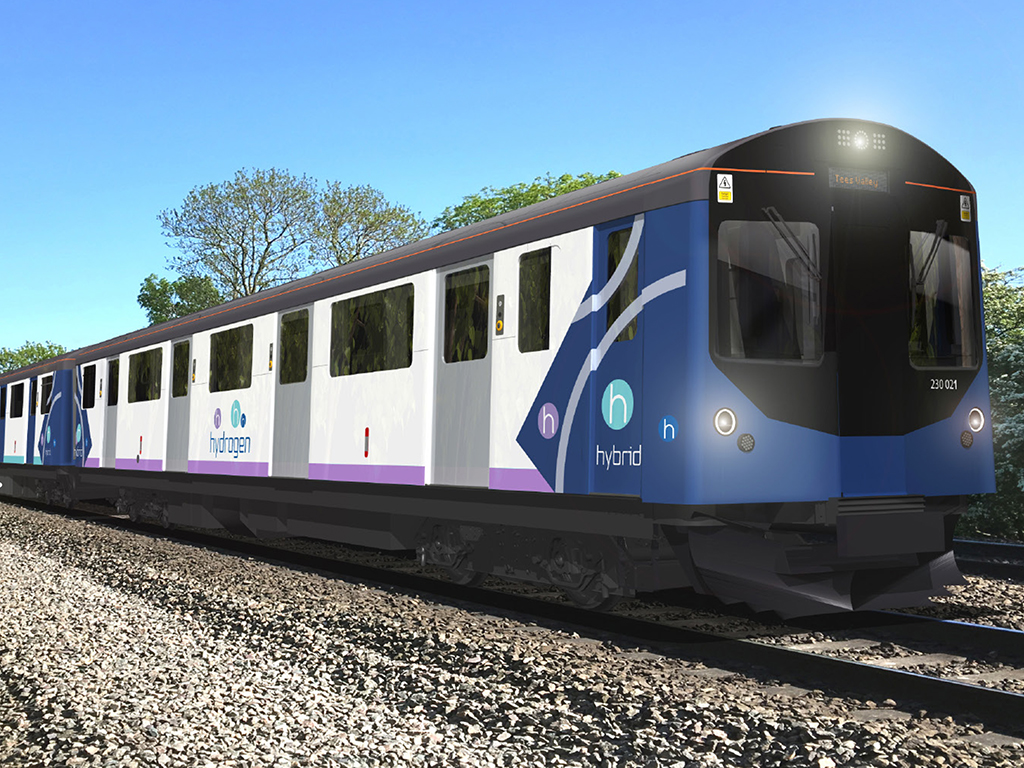 Vivarail and Arcola Hydrogen Fuel Cell Train