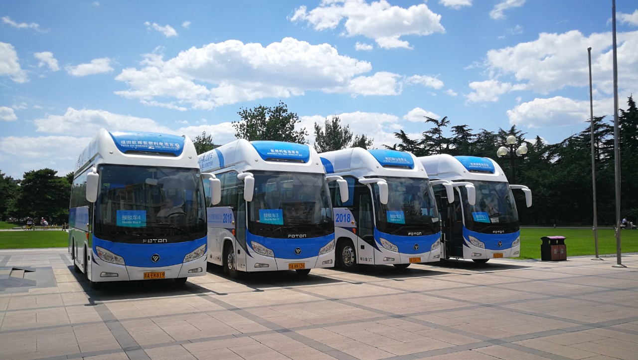 Fuel Cells Works, China: 228 Units Hydrogen Fuel Cell Buses Obtained License Plates in July