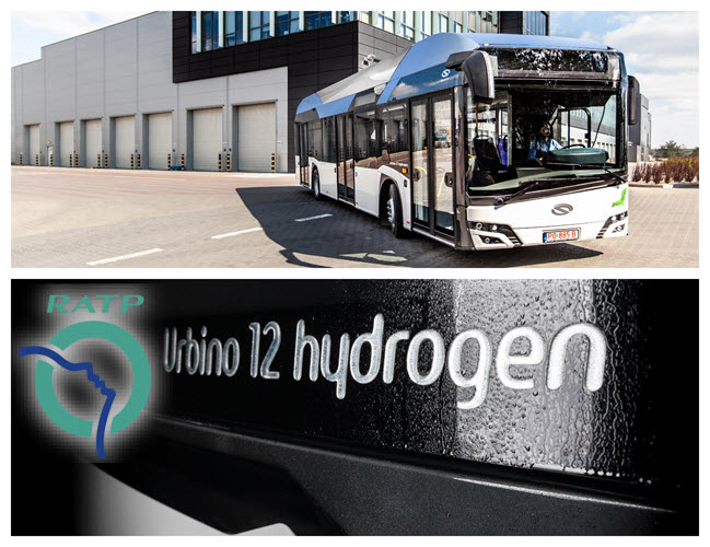 RATP to Test Urbino Hydrogen Bus