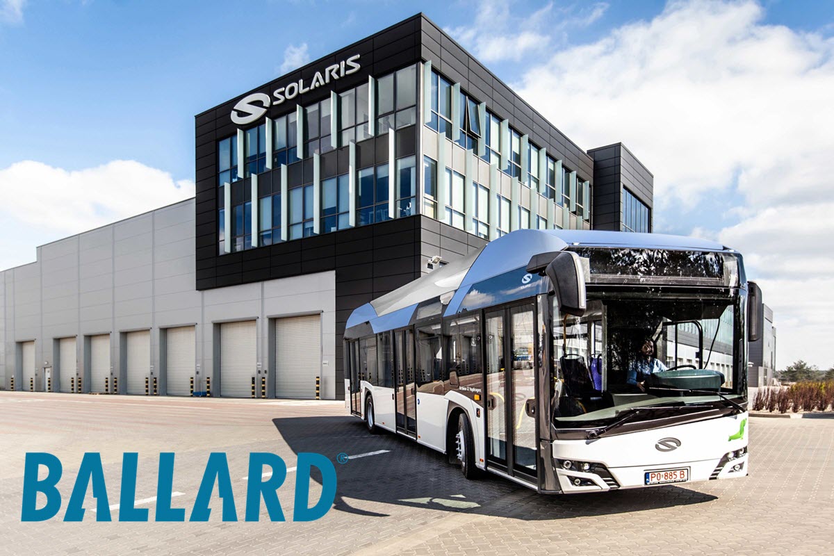 fuelcellsworks, Ballard Announces Follow-On Orders for Fuel Cell Modules to Power 10 Solaris Buses in Europe