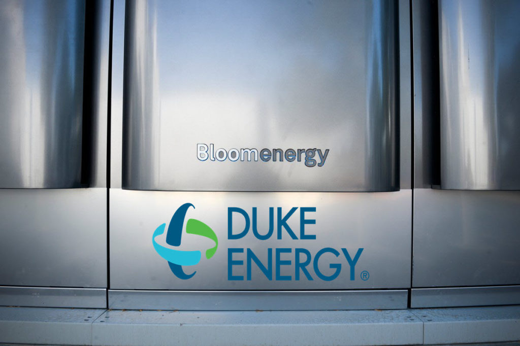 Duke Energy To Offer Bloom Energy Distributed Fuel Cell Technology To
