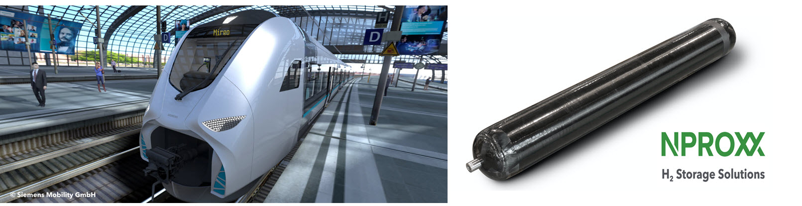 NPROXX Develops Advanced Hydrogen Train Tank Mountings 1 NPROXX Mountings for Hydrogen Tanks