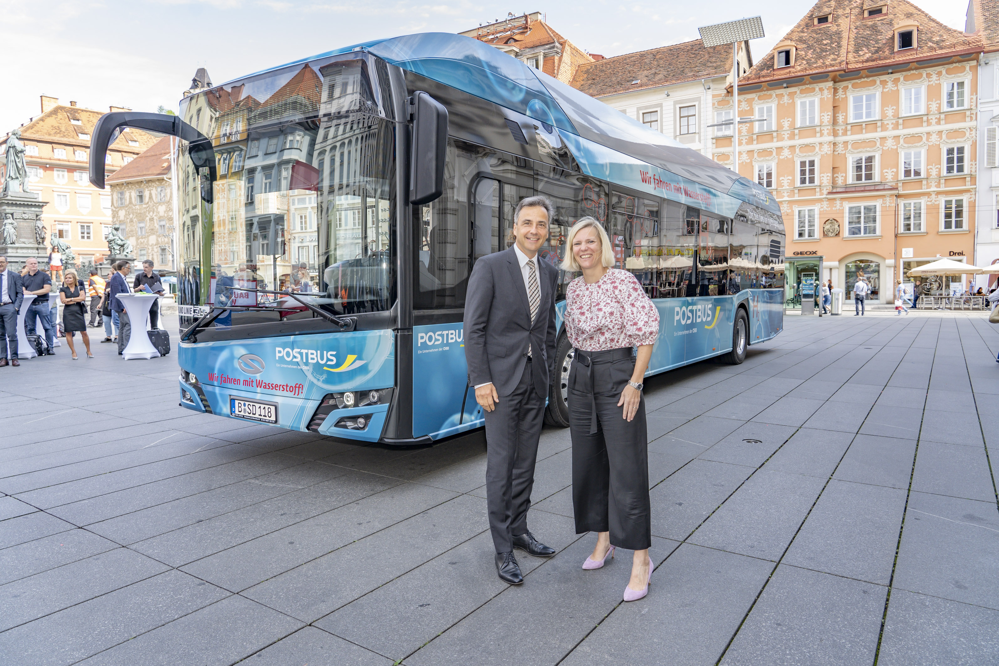 Hydrogen Bus in Graz Main