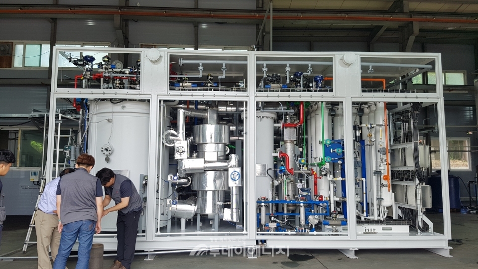 Fuel cells works, hydrogen, J&K, korea, fuel cells