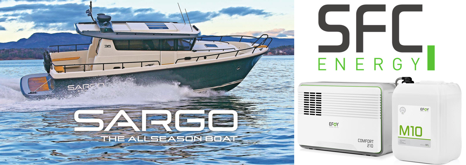 Sargo Boats with SFC Fuel Cells