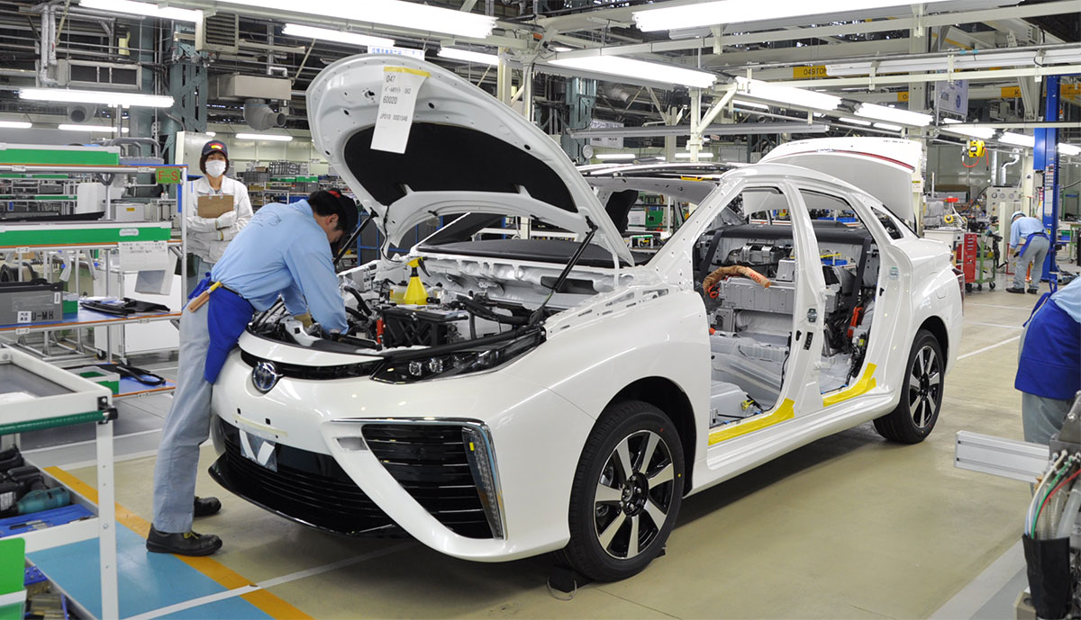 Toyota Mirai Produktion