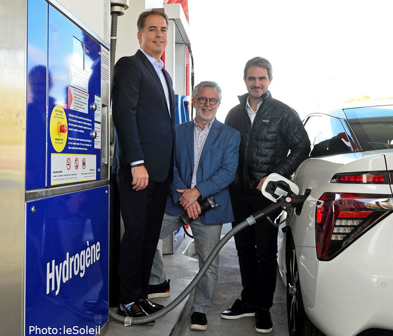 First Hydrogen Station in Quebec City Main