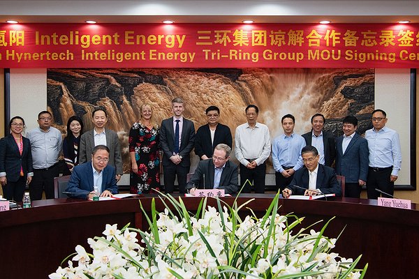 Intelligent Energy Signs MOU