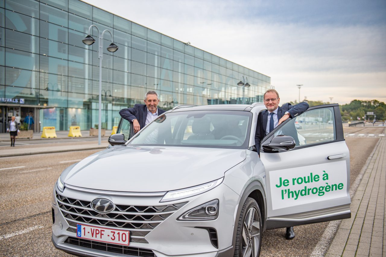 Liege Airport Hydrogen Nexo Main