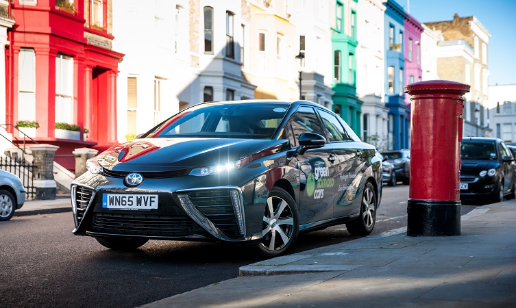 Mirai million mile fleet London