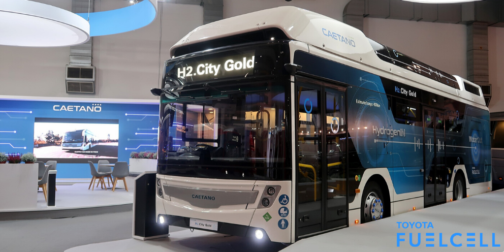 Toyota Fuel Cell Bus for Portugal