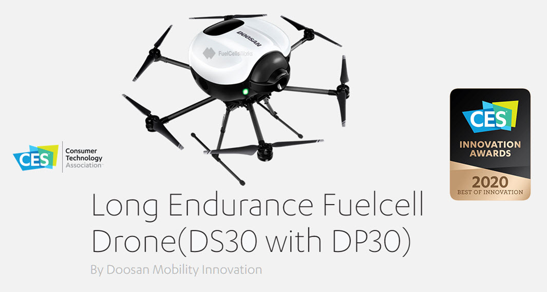 doosan fuel cell drone