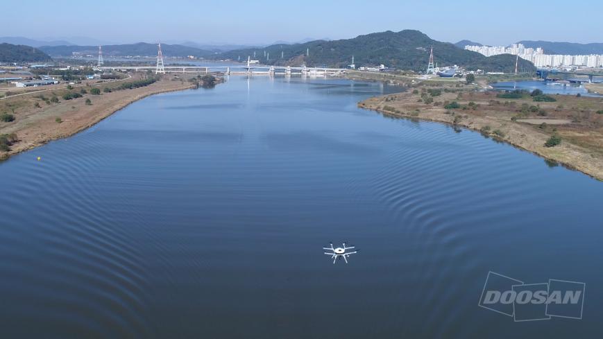 Doosan Fuel Cell Drone Water Inspection