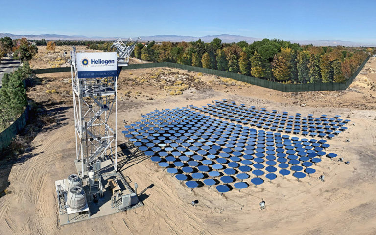 Heliogen Achieves Breakthrough Temperatures From Concentrated Sunlight 