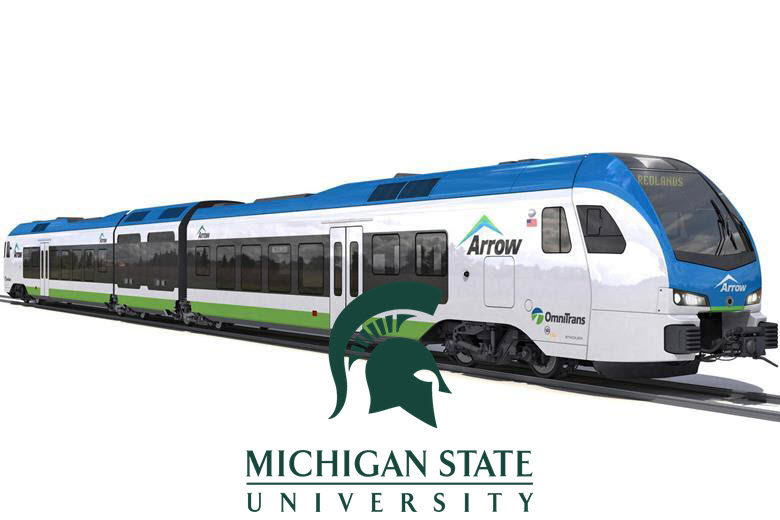 MSU Research Leads to North America’s First Commercial Hydrogen-Powered Train 1 MSU Research Hydrogen Train