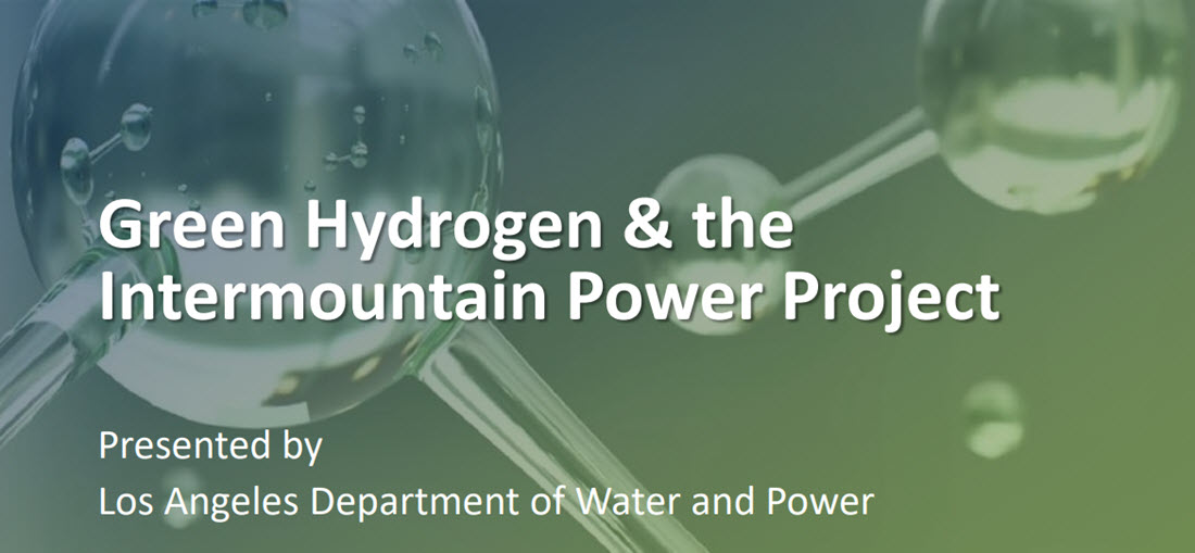 Green Hydrogen LADWP