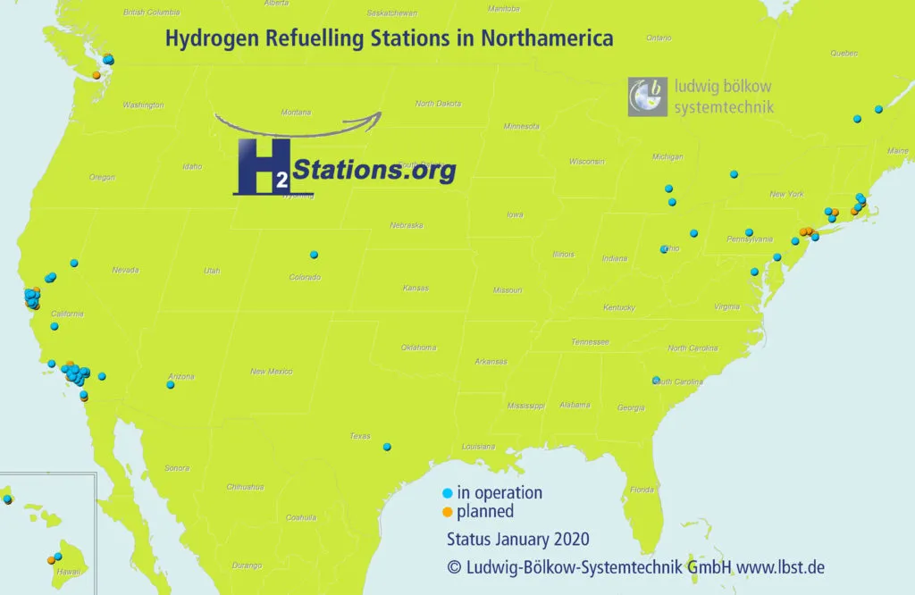 Hrs Map In 2019: 83 New Hydrogen Refuelling Stations Worldwide