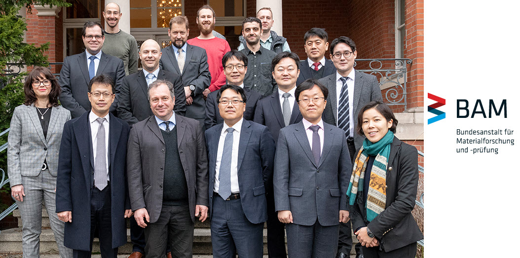 Visit from South Korea to BAM Germany