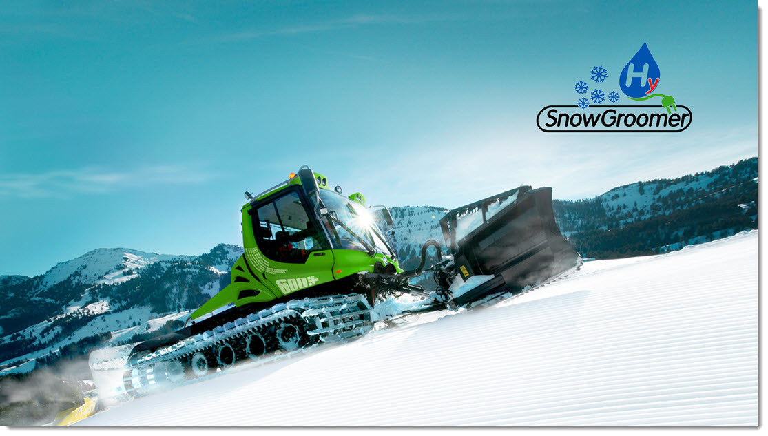 Fuel Cells Works, Austria: HySnowGroomer Hydrogen Research Project Update