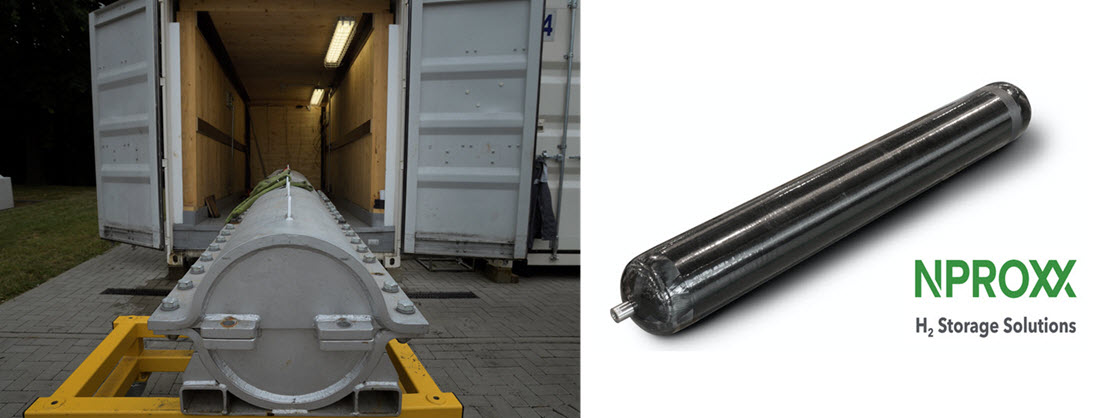Strength, Reliability and Safety: How NPROXX CFRP Hydrogen Pressure Vessels are Tested 1 NPROXX Testing