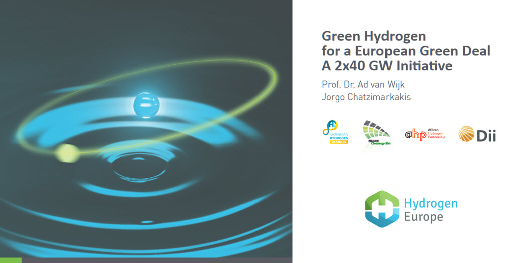 Hydrogen Europe Report on Green Hydrogen