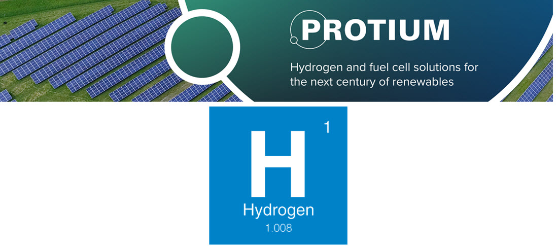 Protium Logo Hydrogen