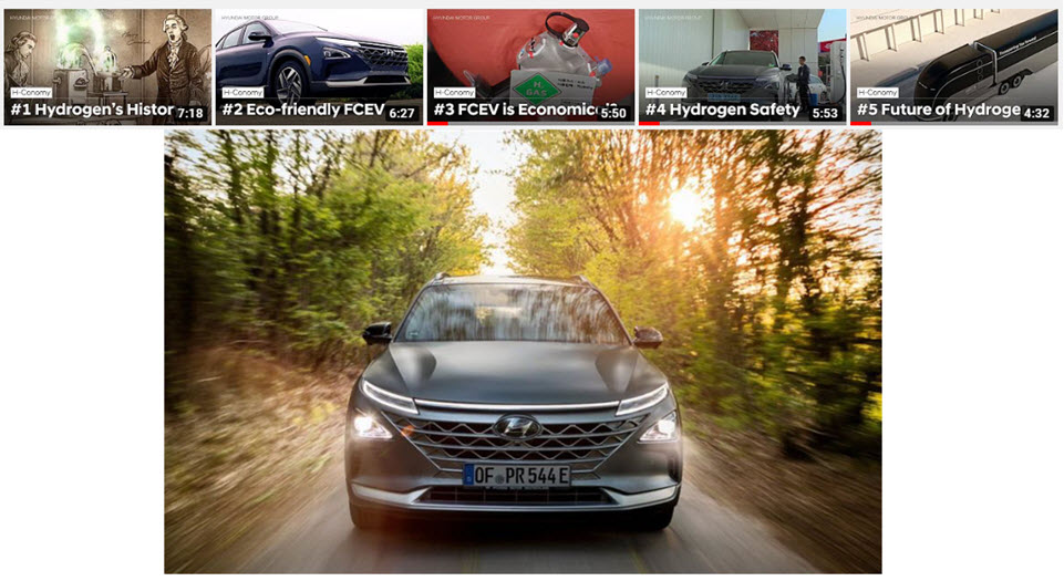 Hyundai Fuel Cell Videos