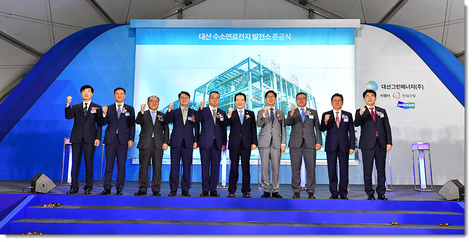 Hanwha Energy Hydrogen Plant Completions