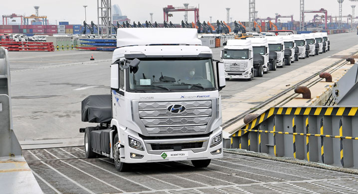 Hyundai Mass Produce Fuel Cell Trucks 1