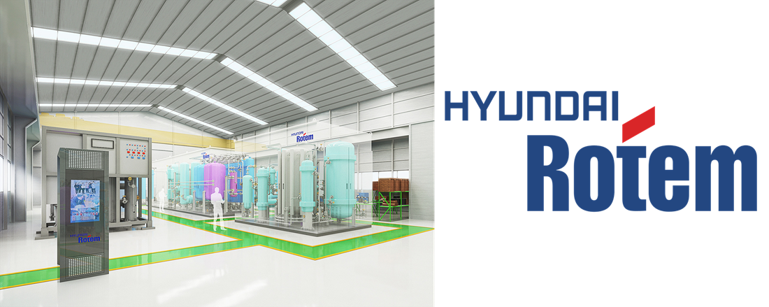 Hyundai Rotem Hydrogen Plant Model