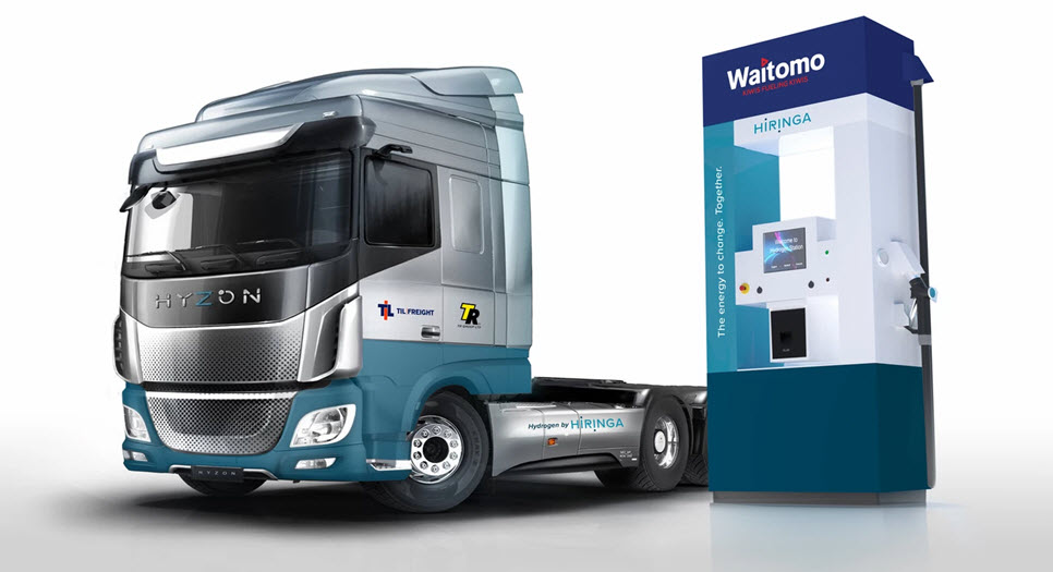 Hiringa Energy and HYZON Motors to Deploy Fuel Cell-Powered Heavy Trucks in New Zealand in 2021 1 Hiringa Hyzon
