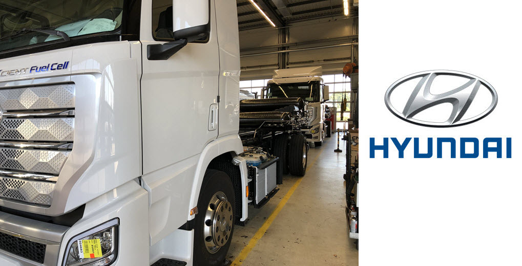 Hyundai Delivers the First Series Hydrogen Trucks to Rothenburg 1