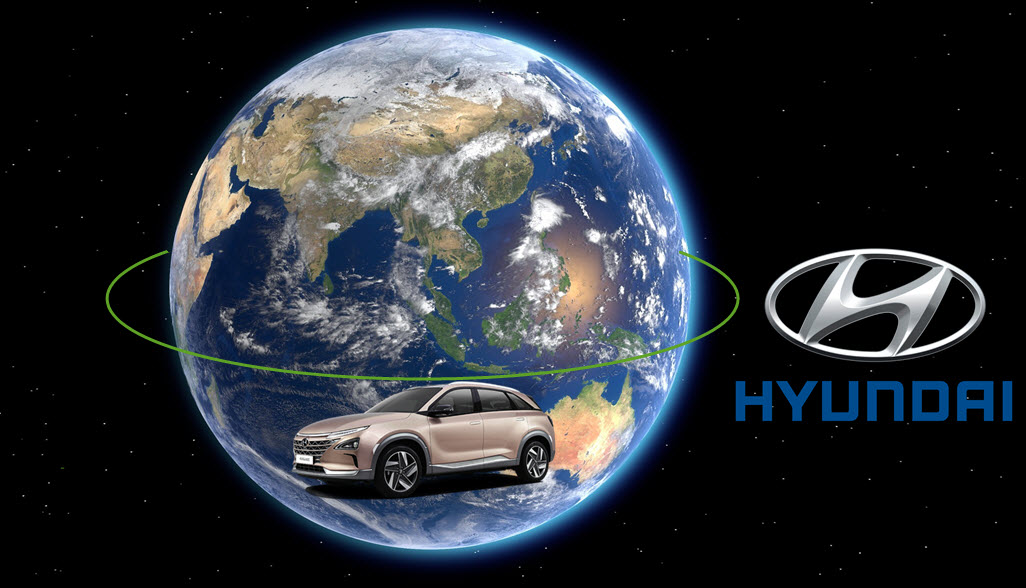 Fuel cells works, Hyundai's Vision Embedded in 'H', a Sustainable Future