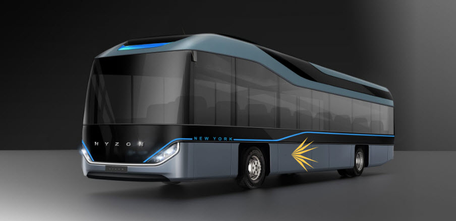 HYZON Motors Signs MOU with WarpForge for Hydrogen Fuel Cell SuperBus Development 1 Hyzon Super Bus