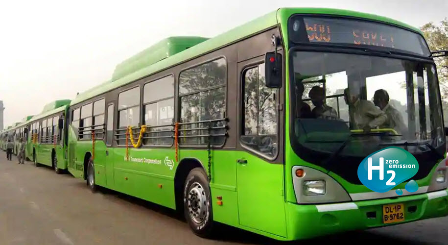 IndiaShri Pradhan Inaugurates H CNG Plant and Launches Trials in Delhi of 50 Hydrogen Powered Buses